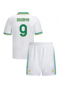 AS Roma Artem Dovbyk #9 Babytruitje 3e tenue Kind 2025-26 Korte Mouw (+ Korte broeken)